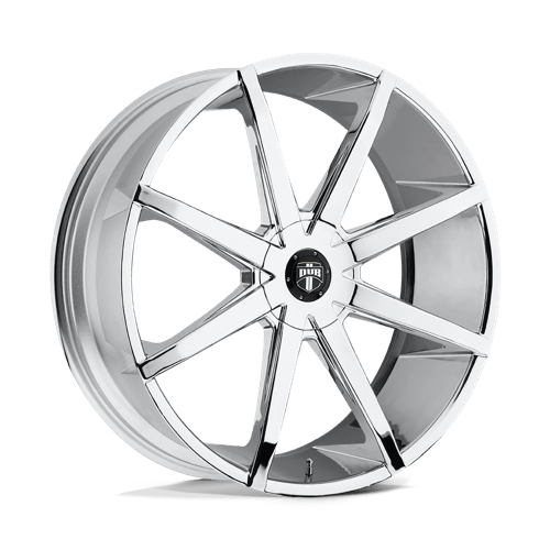 DUB 1PC | S201 PUSH | 22.0x9.50 | 6X135/6X139.7 | 25 | CHROME PLATED