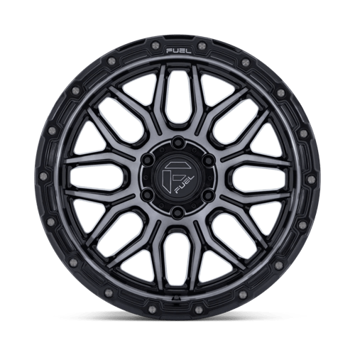 Fuel 1PC | FC881 SURGE | 17.0x9.00 | 6X135 | 20 | GLOSS BLACK MACHINED W/ GTCC