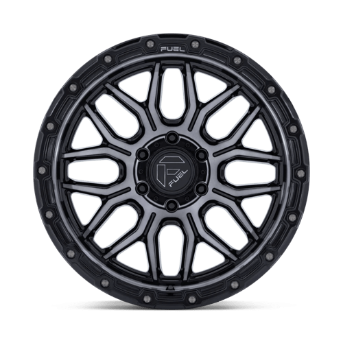 Fuel 1PC | FC881 SURGE | 17.0x9.00 | 6X135 | 1 | GLOSS BLACK MACHINED W/ GTCC
