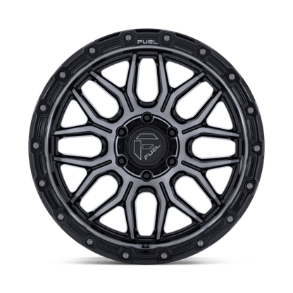 Fuel 1PC | FC881 SURGE | 20.0x10.00 | 6X139.7 | -18 | GLOSS BLACK MACHINED W/ GTCC