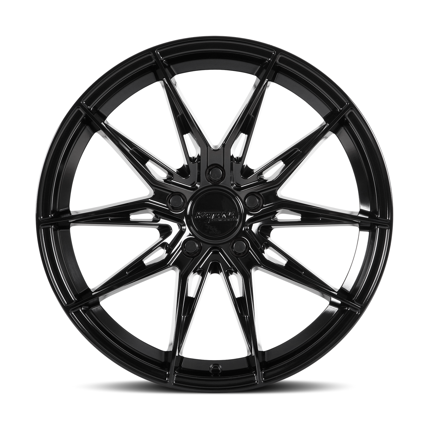 KATANA RACING KR10 Glossy Black | 20x8.5 | 5x100 | +40mm | KR10-208550GB