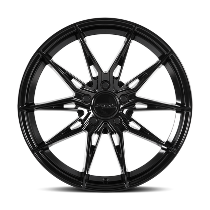 KATANA RACING KR10 Glossy Black | 20x8.5 | 5x100 | +40mm | KR10-208550GB