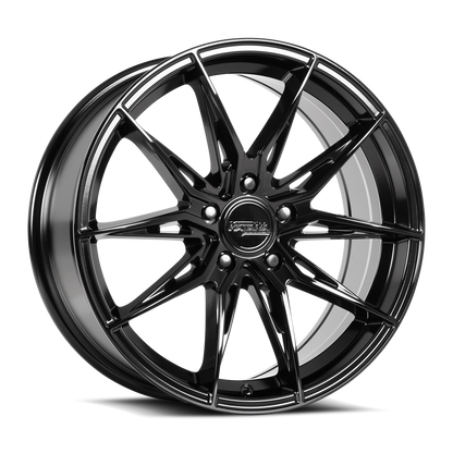 KATANA RACING KR10 Glossy Black | 20x8.5 | 5x100 | +40mm | KR10-208550GB