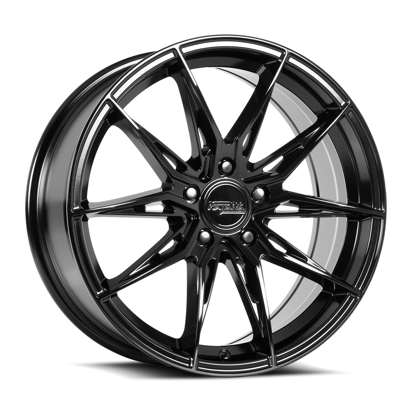 KATANA RACING KR10 Glossy Black | 20x8.5 | 5x105 | +40mm | KR10-208556GB