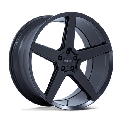 Niche 1PC | NC283 MODENA | 22.0x9.00 | 5X115 | 15 | MATTE BLACK