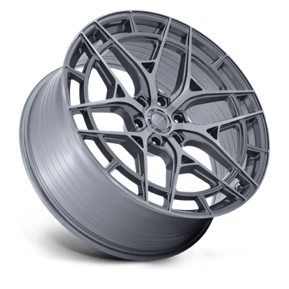 Niche 1PC | NC284 ADRIA | 22.0x10.00 | 6X139.7 | 20 | PLATINUM W/ BRUSHED FACE