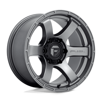 Fuel 1PC | D767 RUSH | 18.0x9.00 | 6X139.7 | -12 | MATTE GUN METAL